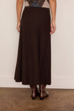 Lisa Yang Torie Skirt in Dark Oak