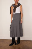 Lisa Yang Torie Skirt in Graphite