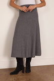 Lisa Yang Torie Skirt in Graphite