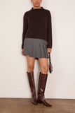 Lisa Yang Sandy Sweater in Dark Oak