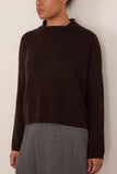Lisa Yang Sandy Sweater in Dark Oak