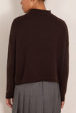 Lisa Yang Sandy Sweater in Dark Oak