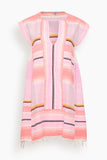 Lemlem Elina Caftan in Kiremiti Pink