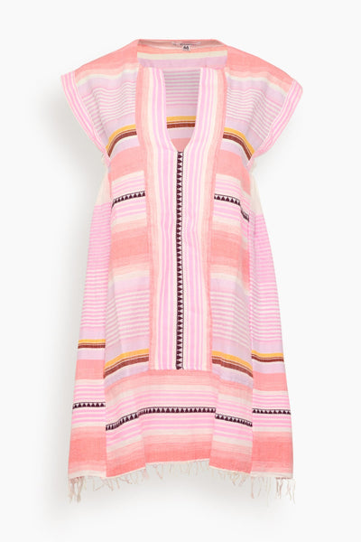 Elina Caftan in Kiremiti Pink