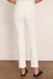 LAFATA Carine Trouser in White/Black
