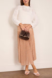 Forte Forte Chamois Ribbon Roundneck Sweater in Bianco