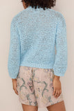 Forte Forte Chamois Ribbon Roundneck Sweater in Azure