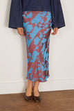 Dries Van Noten Sati Skirt in Blue