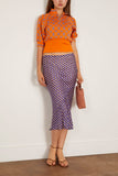 Dries Van Noten Sati Skirt in Purple