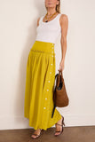 Lanvin Basque Skirt in Chamomile