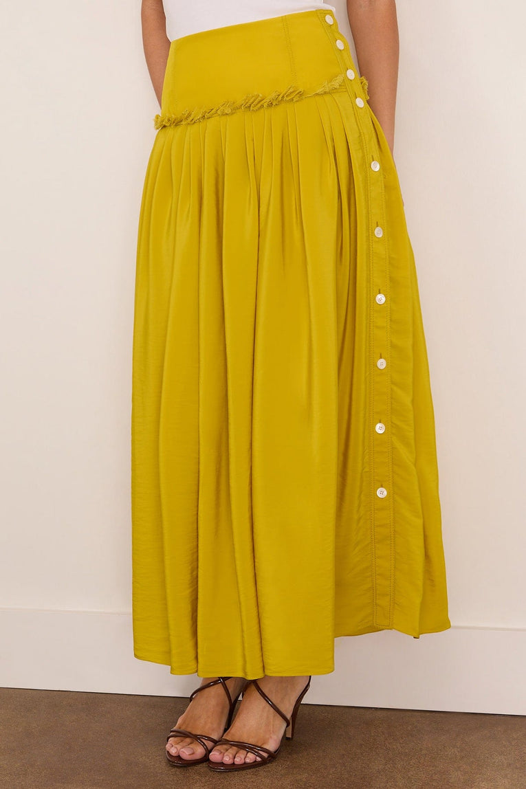 Lanvin Basque Skirt in Chamomile