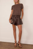 Lisa Yang Siona T-Shirt in Soft Bark