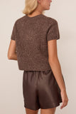 Lisa Yang Siona T-Shirt in Soft Bark