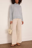 Lisa Yang Heidi Sweater in Misty Blue