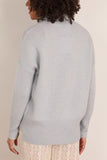 Lisa Yang Heidi Sweater in Misty Blue