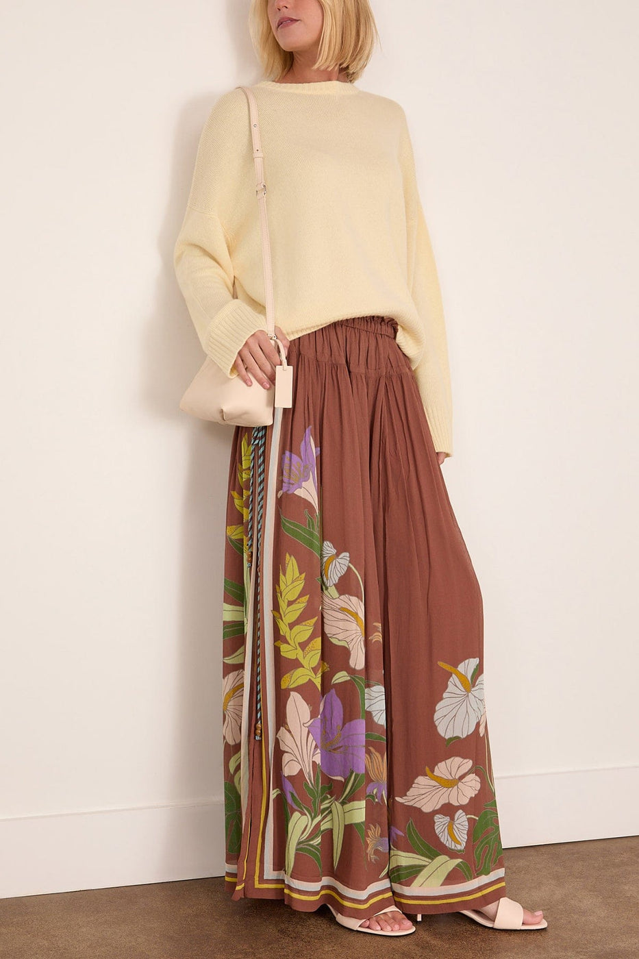 Loulou de Saison Anton Crewneck Sweater in Butter