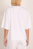 Loulou de Saison Osis Boxy T-Shirt in White