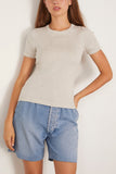 Flore Flore Car Tee in Heather Grey