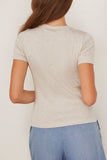 Flore Flore Car Tee in Heather Grey
