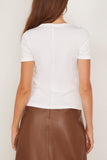 Flore Flore Car Tee in White