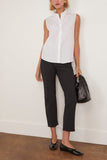 Flore Flore Casta Sleeveless Shirt in White