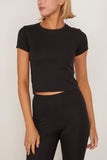 THE PARK Lia Tee in Black