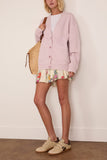 Etoile Isabel Marant Stephy Cardigan in Light Pink
