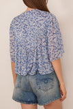 Etoile Isabel Marant Veelia Top in Blue