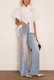 Poplin Shirt in Off White