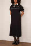 Cotton Jersey Dress in Black