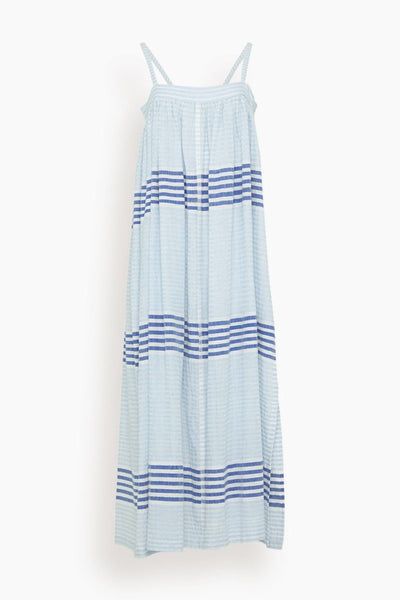 Eda Slip Dress in Shemizi Blue