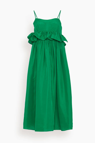 Amaliya Dress in Emerald
