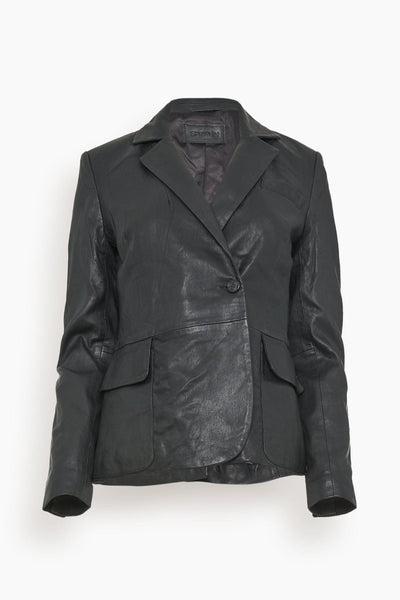 Fitted Blazer in Black