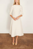 Calcaterra Long Daily Dress in Mastice