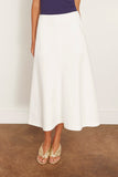 Calcaterra Campana Skirt in White