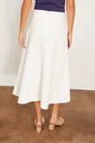 Calcaterra Campana Skirt in White