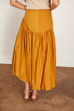 Calcaterra Long Balloon Skirt in Amberlore