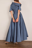 Bernadette Bowers Dress in Midnight Blue