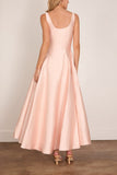 Bernadette Charles Dress in Blush Pink