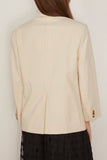 Dries Van Noten Birdy Jacket in Ecru