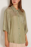 Dries Van Noten Clea Shirt in Green