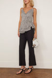 Dries Van Noten Cemil Top in Black