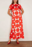 Dries Van Noten Davita Dress in Red