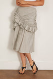 Dries Van Noten Humairah Skirt in Grey Melange