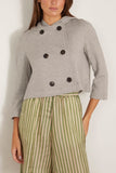 Dries Van Noten Havipa Jacket in Grey Melange