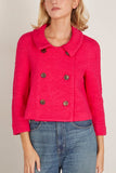 Dries Van Noten Huvia Jacket in Fuschia