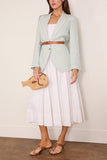 Forte Forte Chic Linen Jacket in Plume