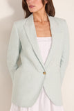 Forte Forte Chic Linen Jacket in Plume