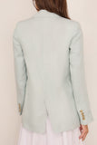 Forte Forte Chic Linen Jacket in Plume