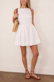 Hunter Bell Layne Dress in White